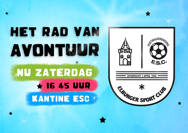 As. zaterdag: Rad van Avontuur