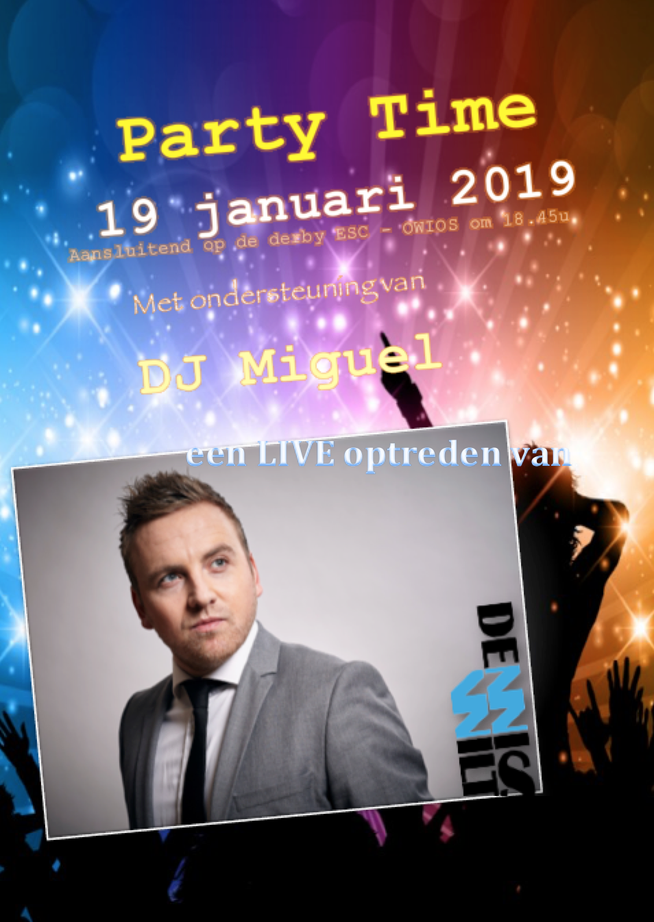 Livezanger as. zaterdag na ESC – OWIOS