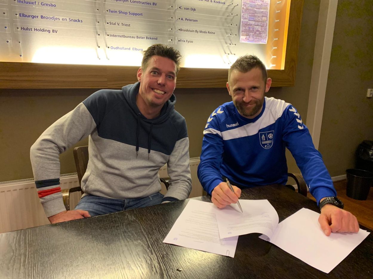 Hoofdtrainer Siemen Lindeboom ondertekent 1-jarig contract