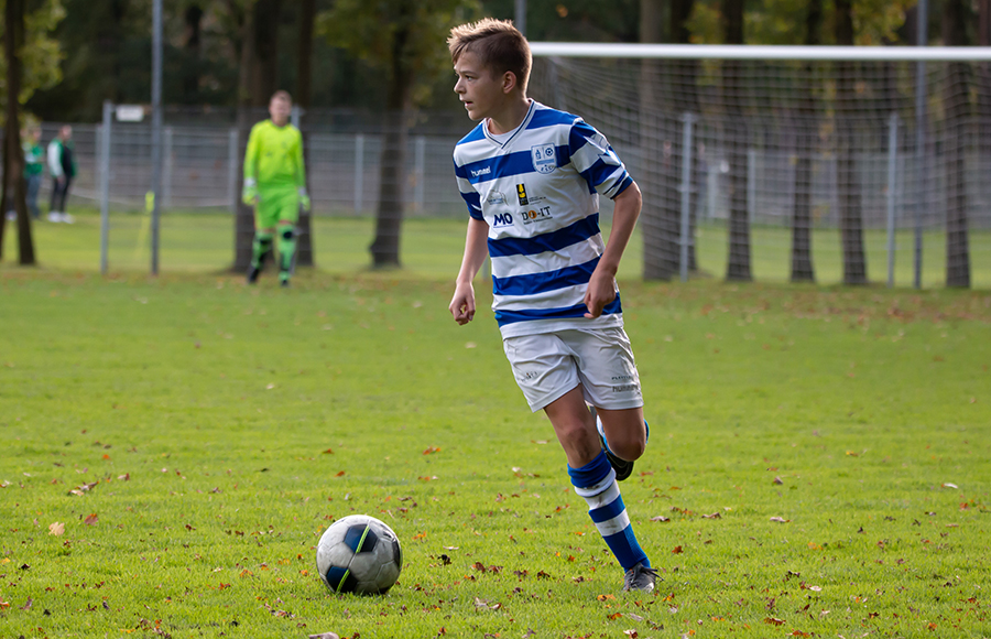 Wedstrijdtenues nieuwe jeugdleden