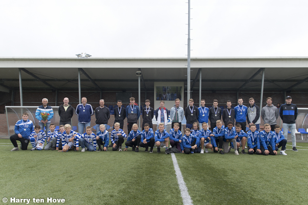 Huldiging kampioenen 2019 Elburger SC door de gemeente Elburg