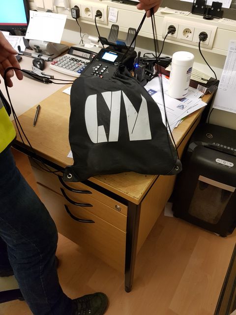 Tas met voetbalschoenen gevonden
