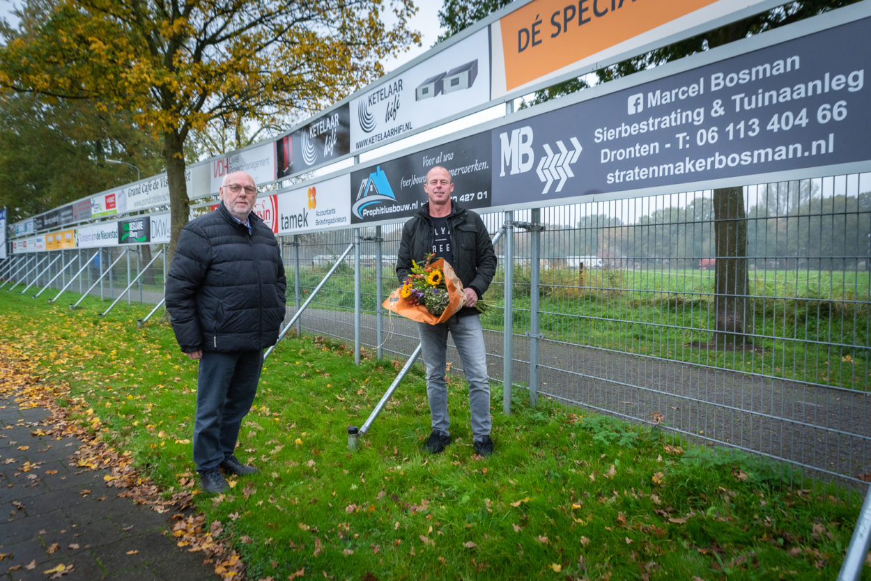 Elburger SC verwelkomt Stratenmaker Marcel Bosman als nieuwe sponsor