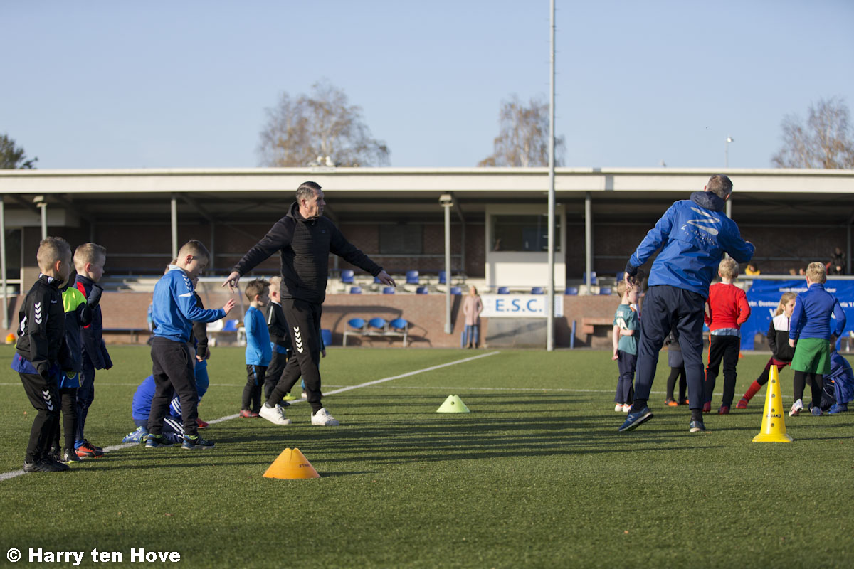 Laatste keer voetbalschool ESC voor dit jaar