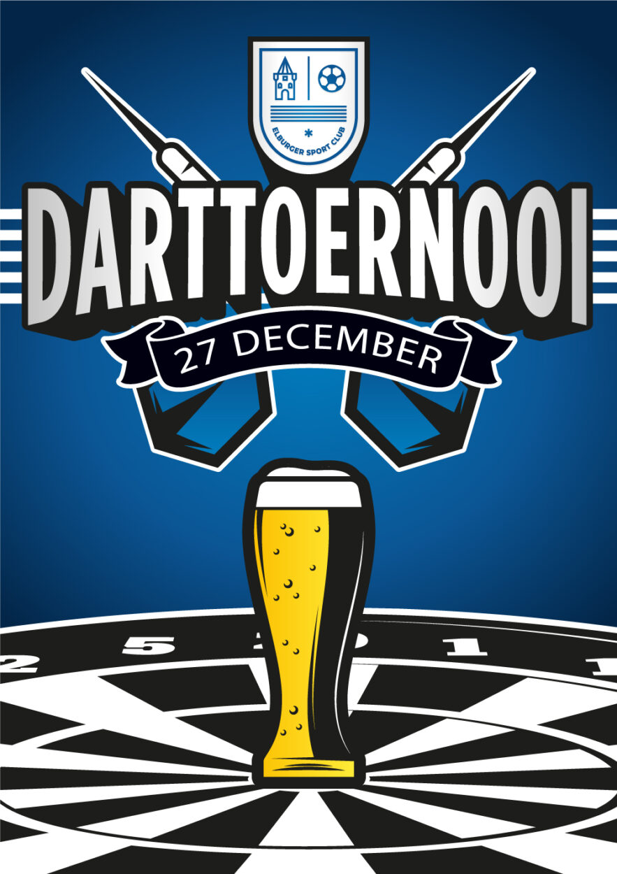 Meld je nog snel aan voor het Gerrit Nagelhout Darttoernooi a.s. zaterdag (VOL=VOL)