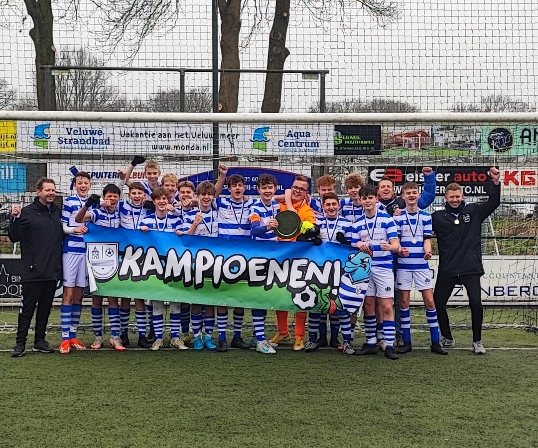 Succesteam JO17-2 pakt ook 2e kampioenschap!
