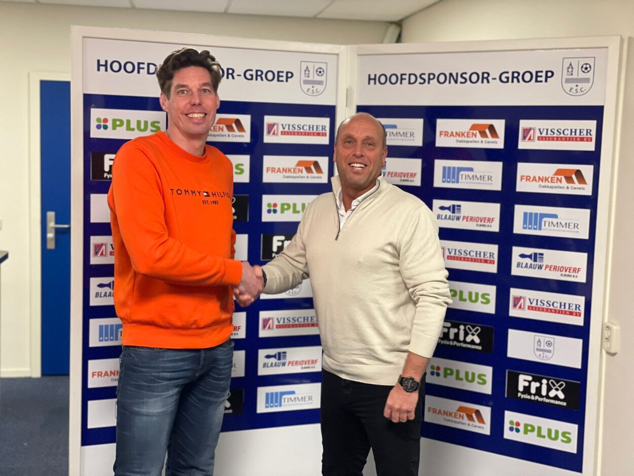 ESC stelt Roberto Tuinstra aan als nieuwe hoofdtrainer