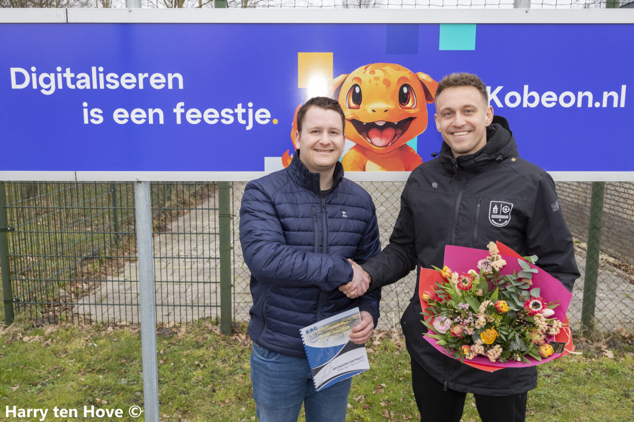 Kobeon nieuwe bordsponsor!