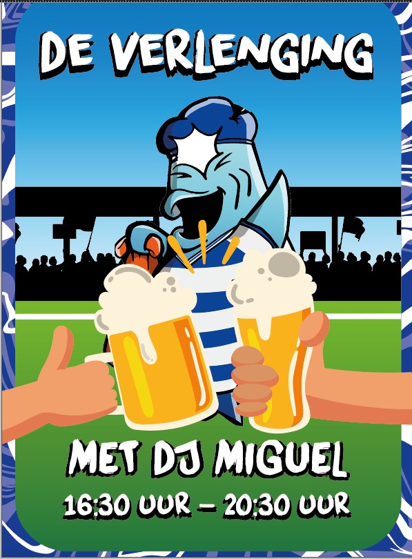 De verlenging op zaterdag 10 mei