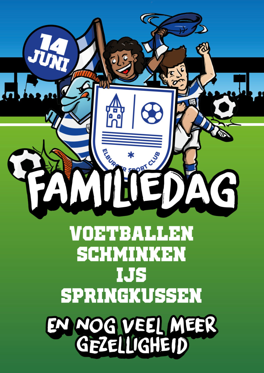 Familiedag zaterdag 14 juni