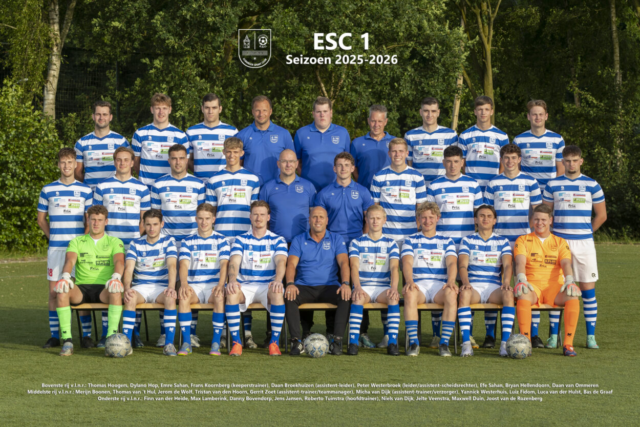 Oefenwedstrijd ESC 1 – Avereest 1