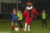 Sinterklaas met zijn Pieten te gast bij de jeugd van ESC