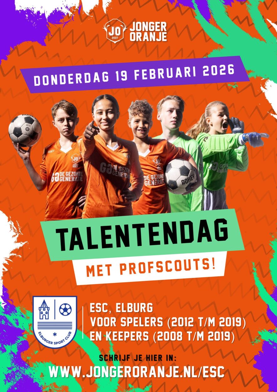 Donderdag 19 februari ’26 Jonger Oranje Talentendag