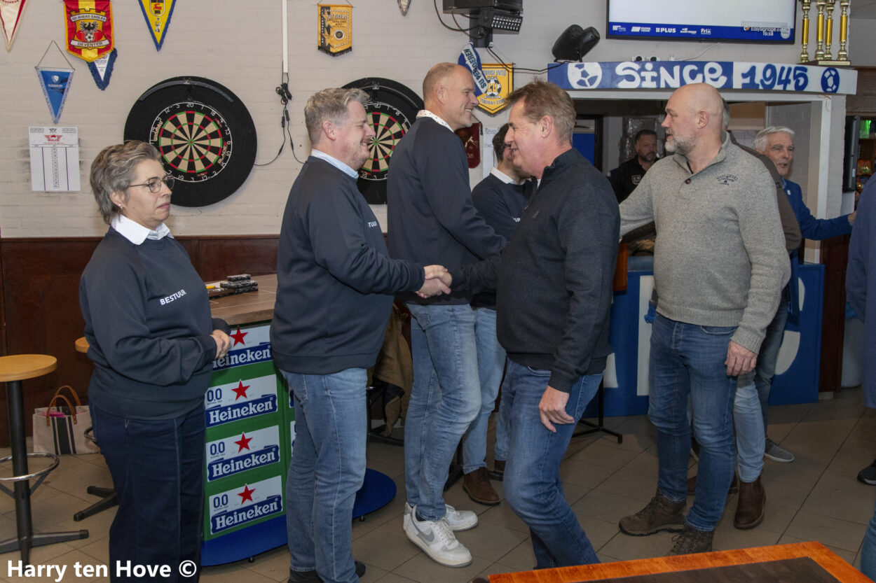 Nieuwjaarsreceptie en huldiging jubilarissen Elburger SC