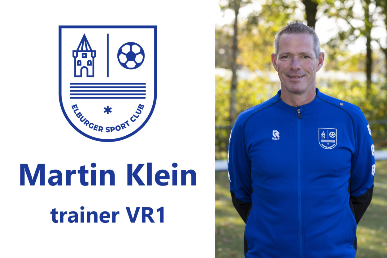 Martin Klein keert terug als trainer van VR1