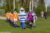 Officiële opening nieuwe veld 5 ESC door mascotte Botje!