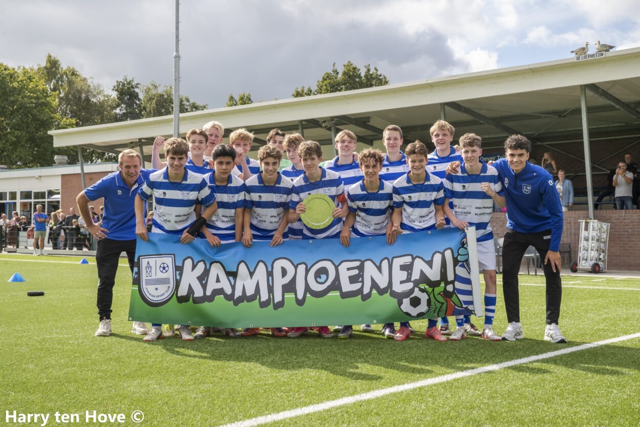 ESC JO17-1 direct ongeslagen kampioen fase 1!