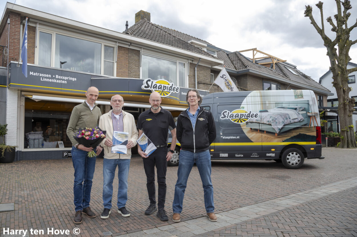 Slaapidee Nunspeet nieuwe sponsor van de Elburger Sportclub!