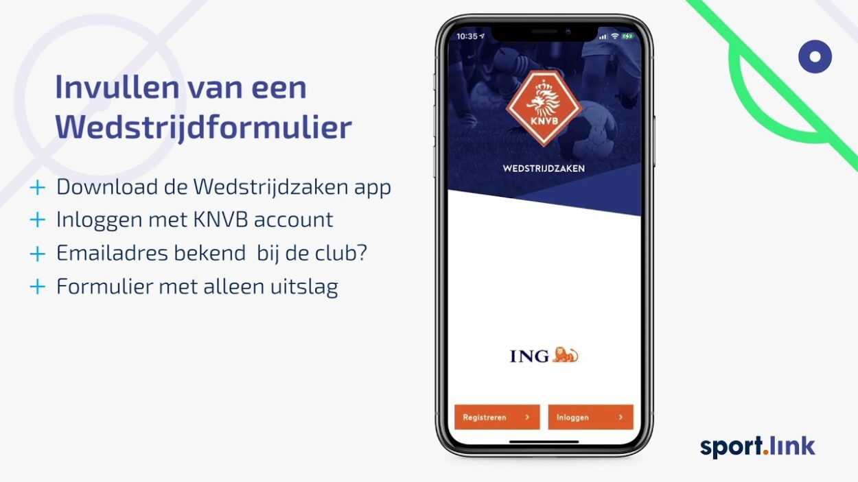 Belangrijke informatie voor Teammanagers/Leiders m.b.t invullen wedstrijdformulier
